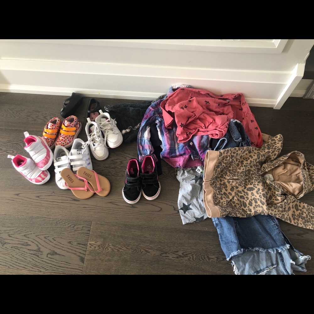Lot of Toddler girls clothes Joah Love Nununu Nike